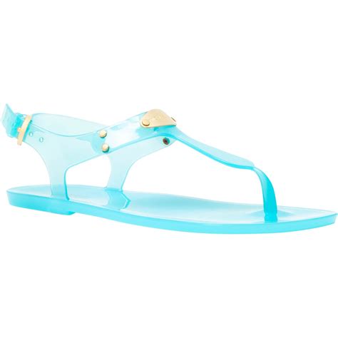 michael kors clear jelly sandals|michael kors jelly sandals cheap.